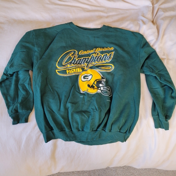 Retro / Vintage Greenbay Packers Sweatshirt (XL) - Picture 1 of 3